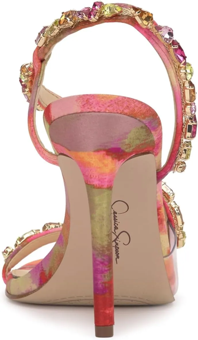 Jessica Simpson Women's Jaycin Embellished Heeled Sandal