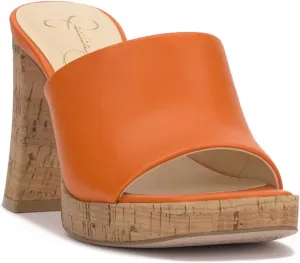 Jessica Simpson Womens Kashet Patent Block Heel Pumps