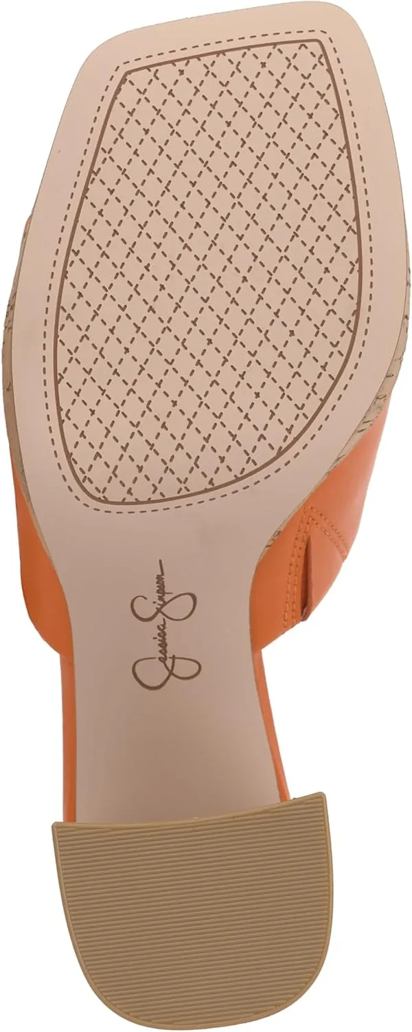 Jessica Simpson Womens Kashet Patent Block Heel Pumps
