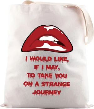 JNIAP Horror Movie Themed Gifts I Would Like Tote Bag Rocky Merch