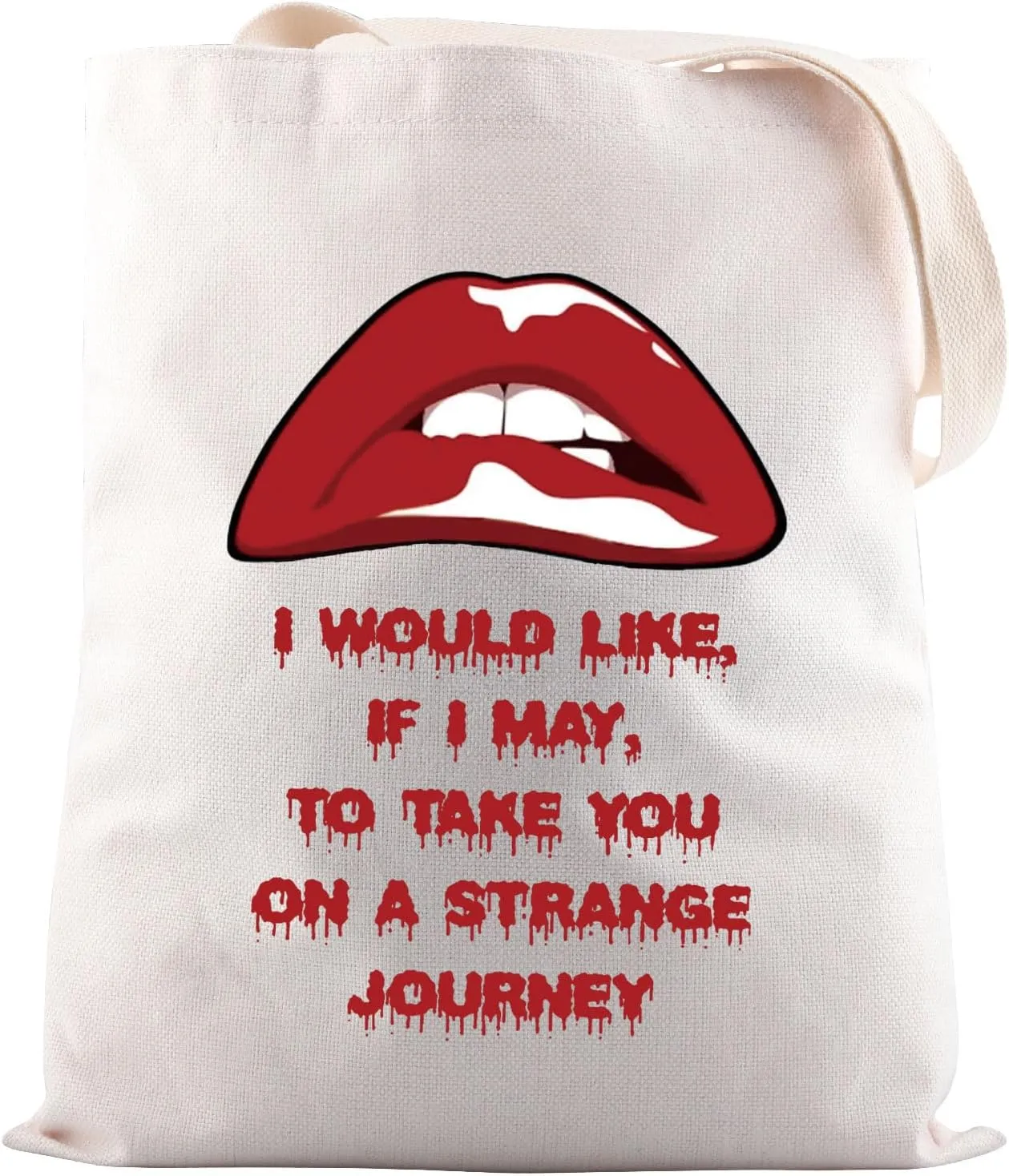 JNIAP Horror Movie Themed Gifts I Would Like Tote Bag Rocky Merch