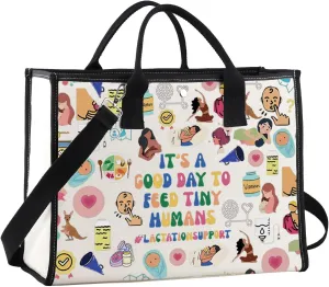 JNIAP Lactation Consultant & Counselor Educator Gifts - Zipper Bag (Feed Tiny Tote)