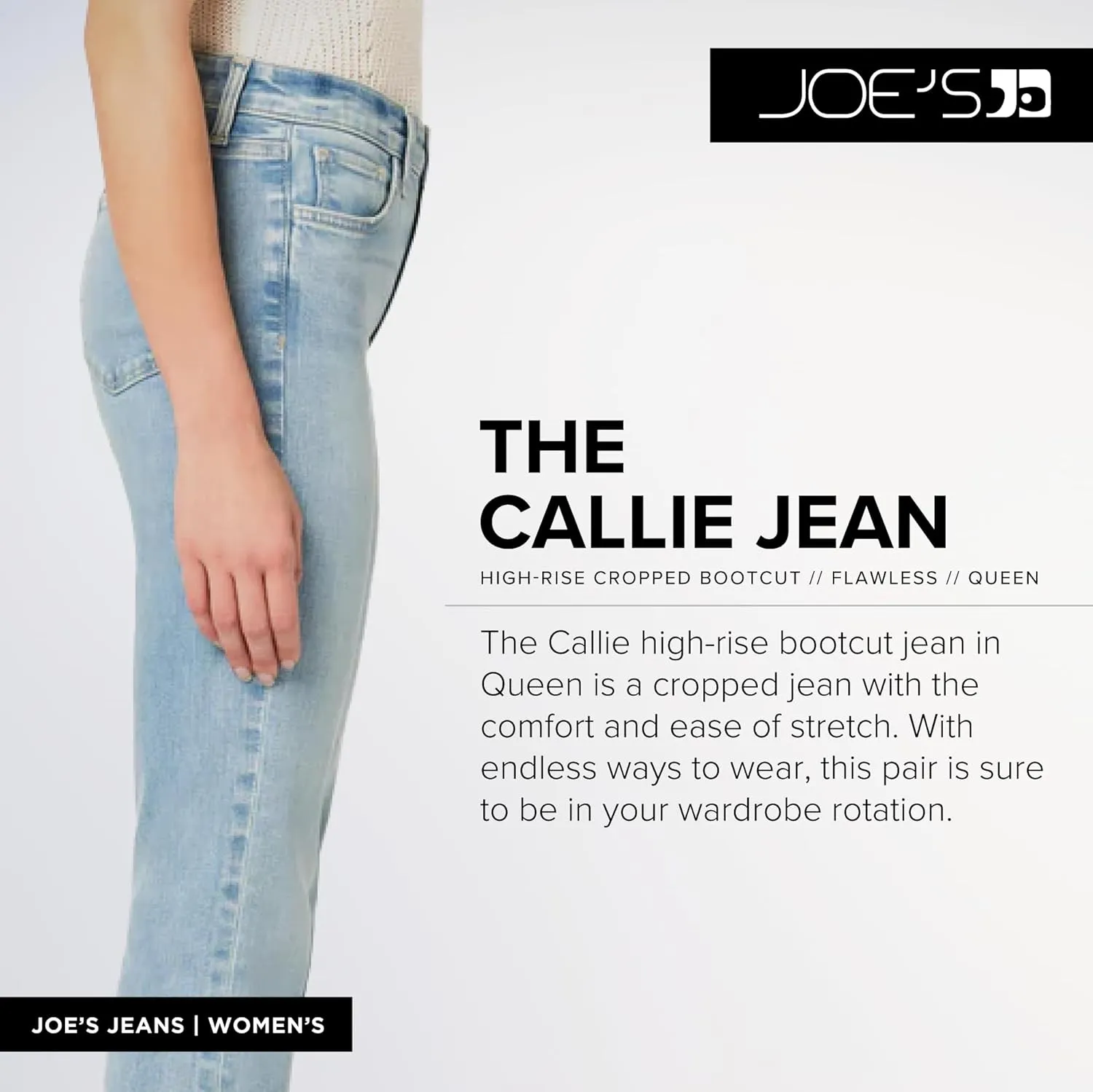 Joe's Women's The Callie Bootcut W Raw Hem