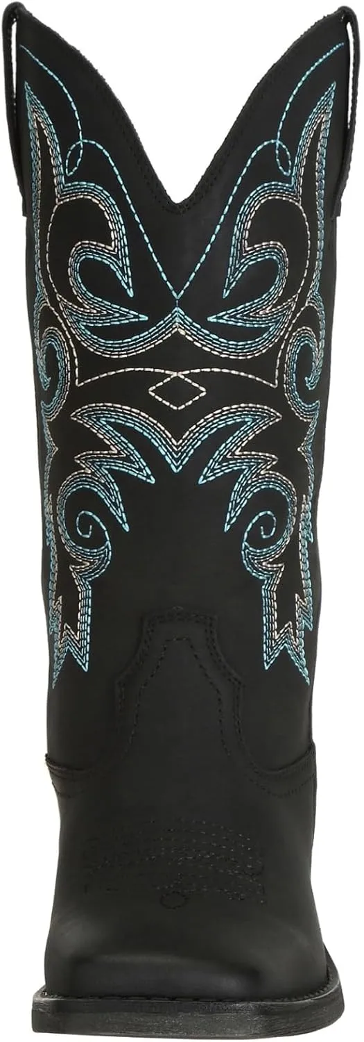J's.o.l.e Womens Western Square Toe Cowgirl Cowboy Boots Mid Calf