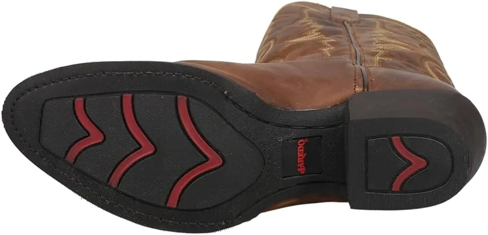 Laredo Mens Harding Embroidered Round Toe Pull On Casual Boots Mid Calf - Grey