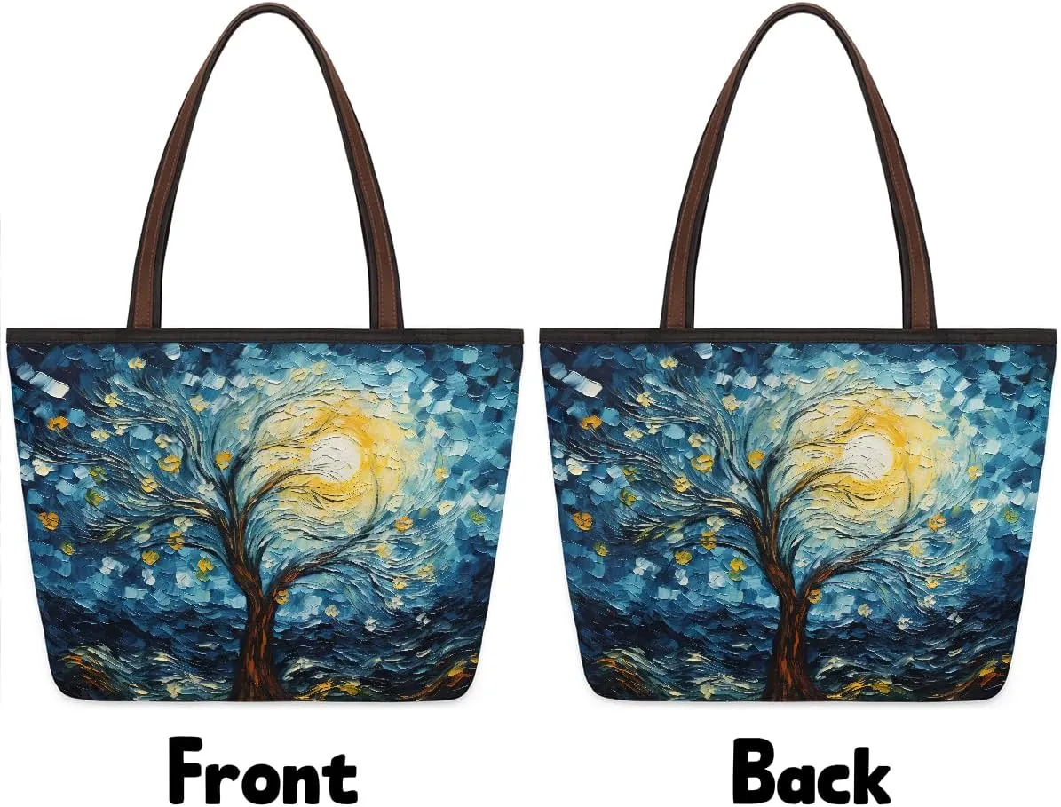 Large Tote Bag for Women Weekender Bags Waterproof Hand Bag with Zipper