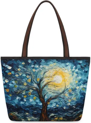Large Tote Bag for Women Weekender Bags Waterproof Hand Bag with Zipper