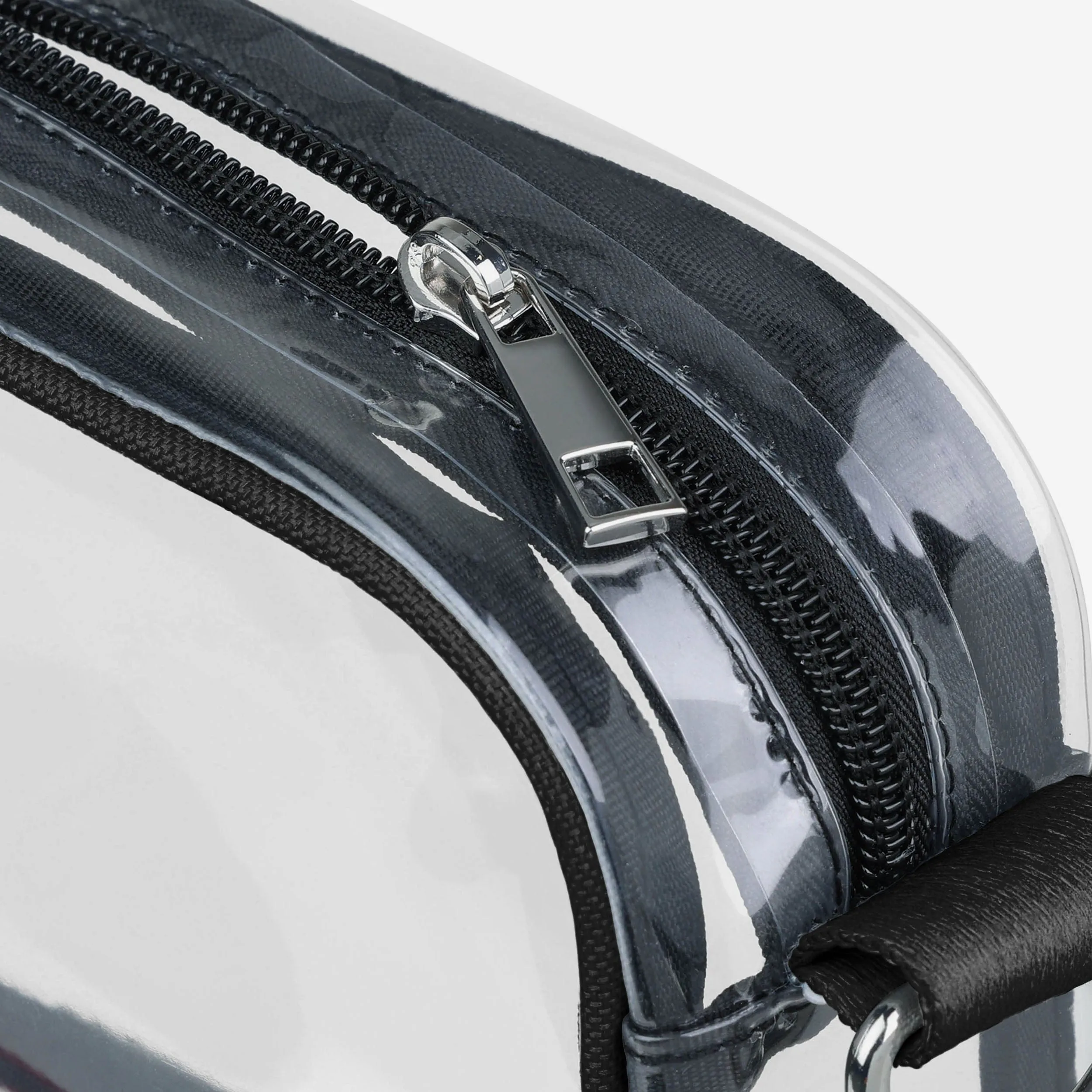 Las Vegas Raiders Team Stripe Clear Crossbody Bag