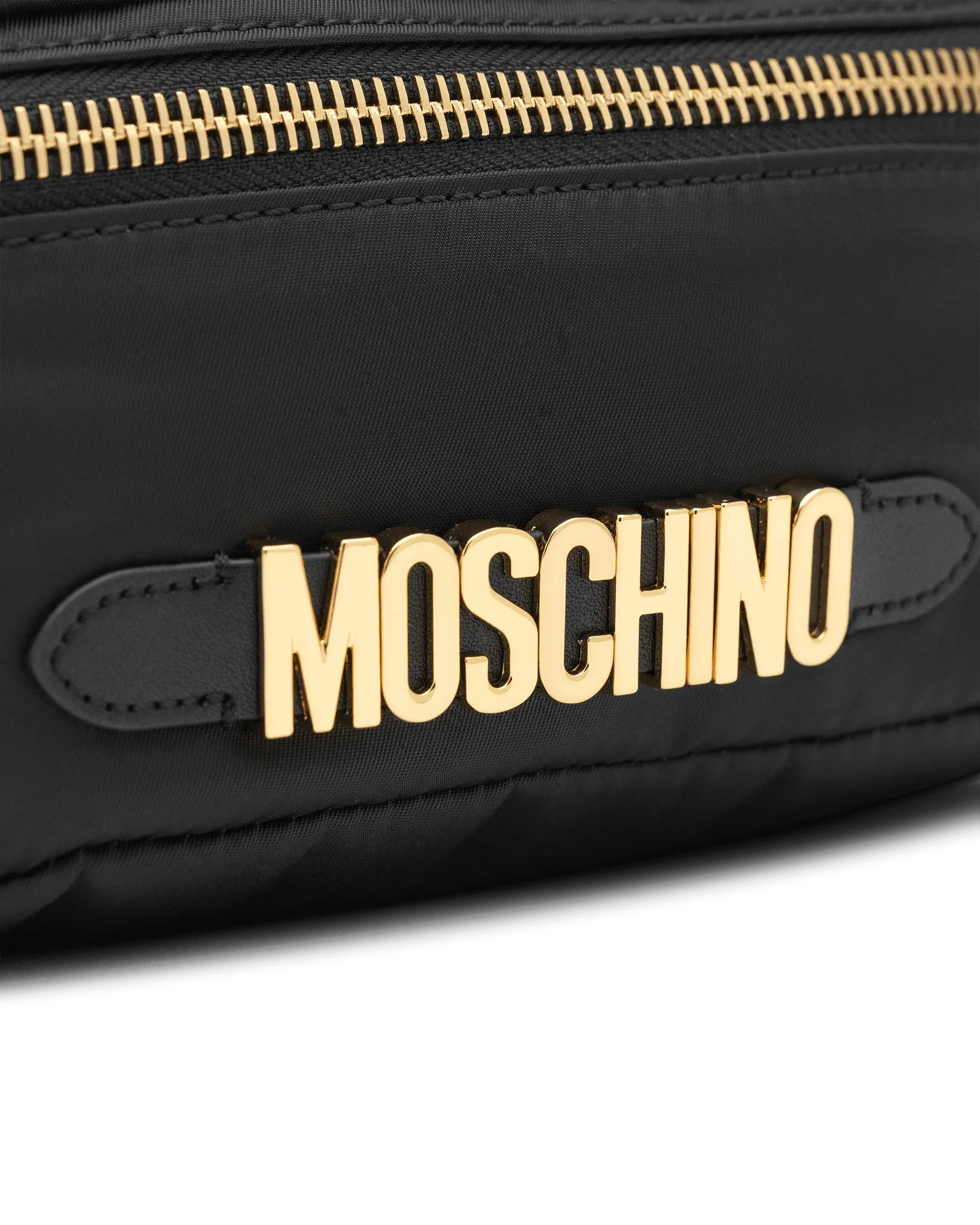 Lettering Logo Nylon Belt Bag