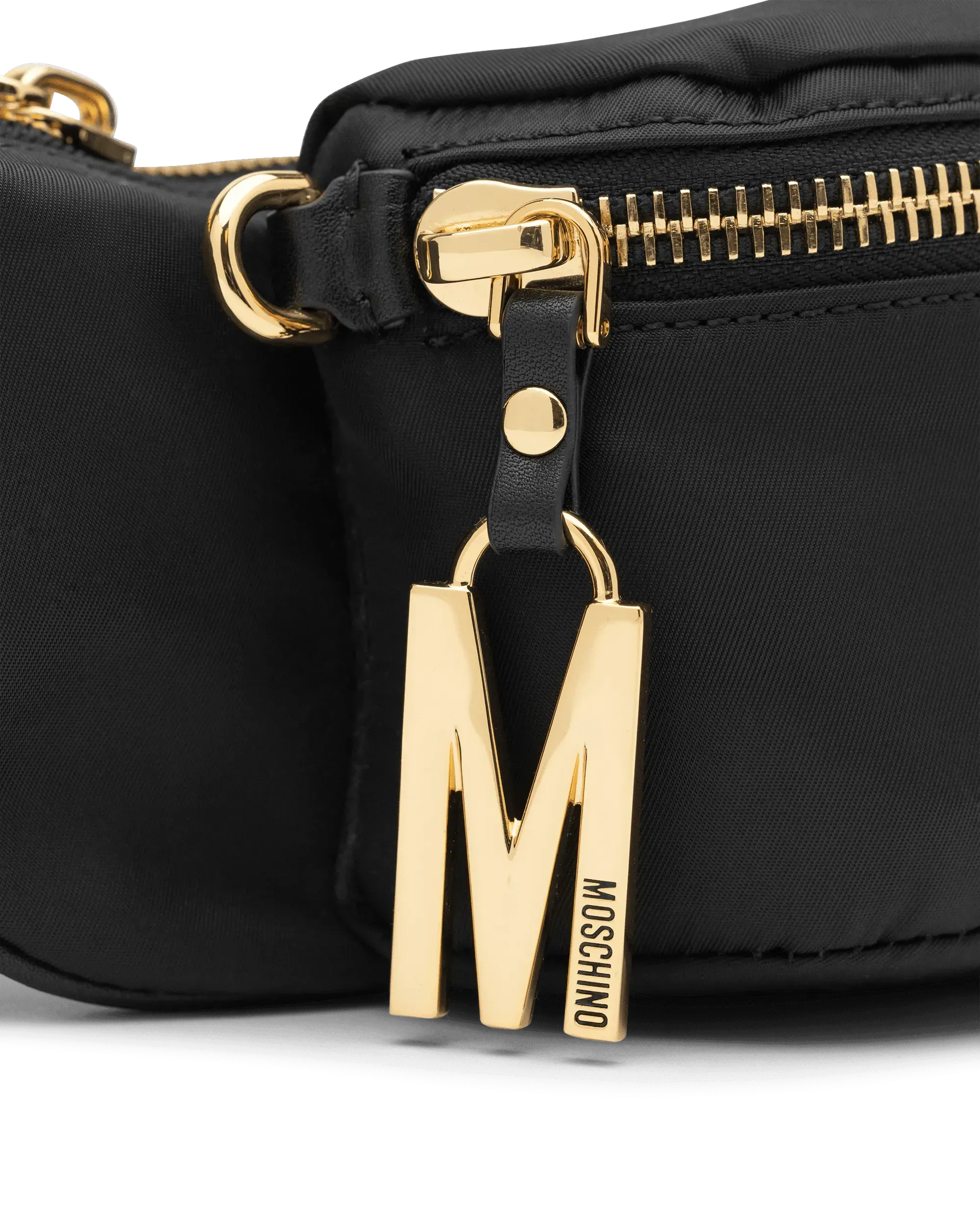 Lettering Logo Nylon Belt Bag