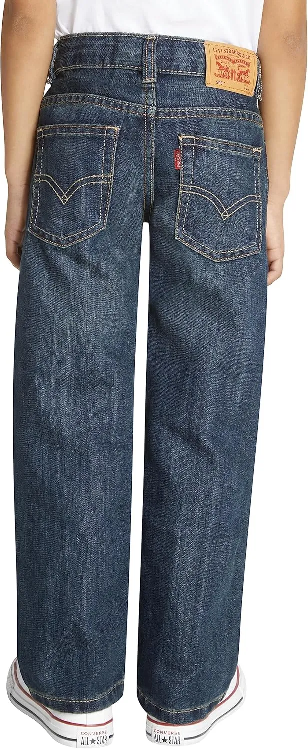 Levi's Boys' 505 Regular Fit Jeans