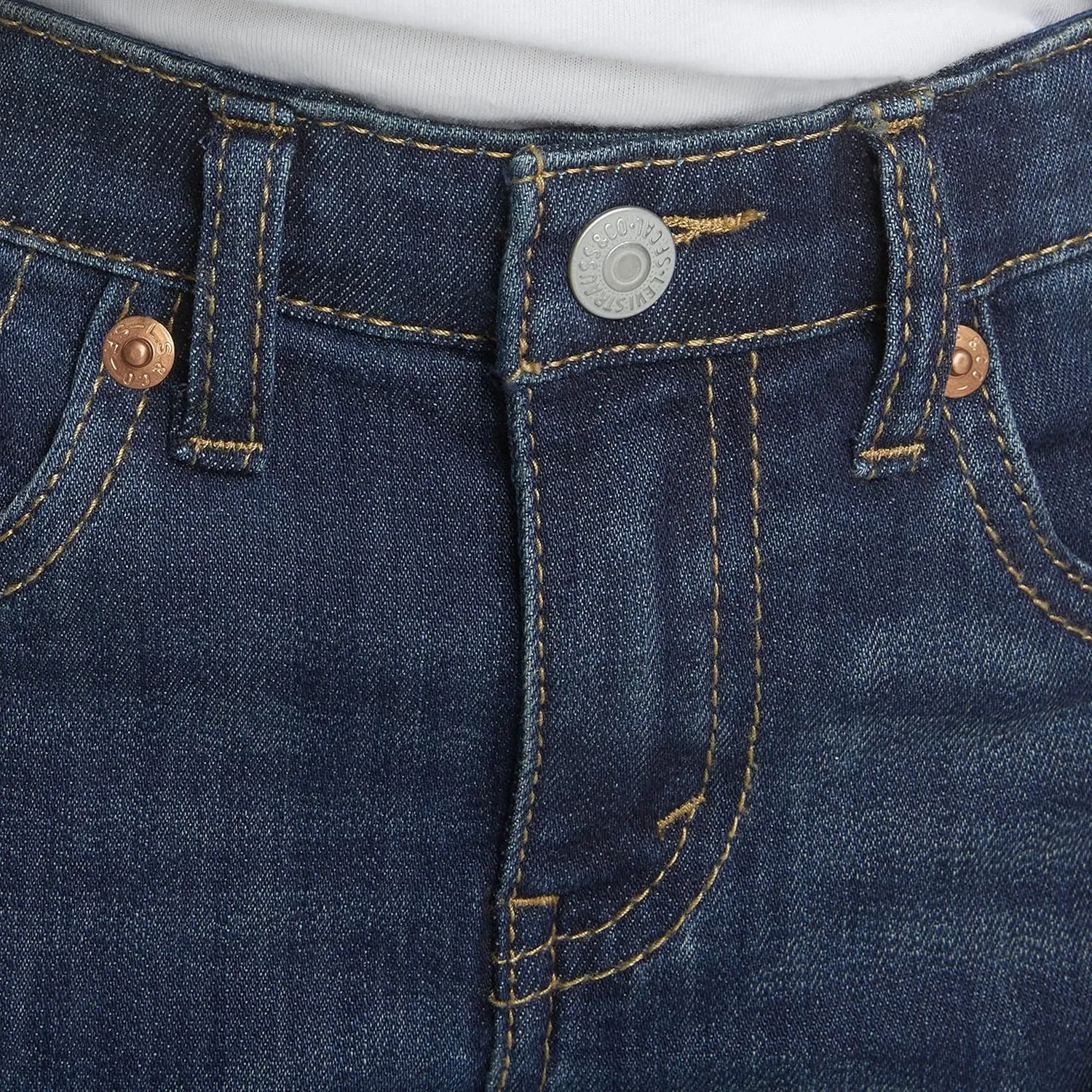 Levi's Boys' 511 Slim Fit Denim Shorts