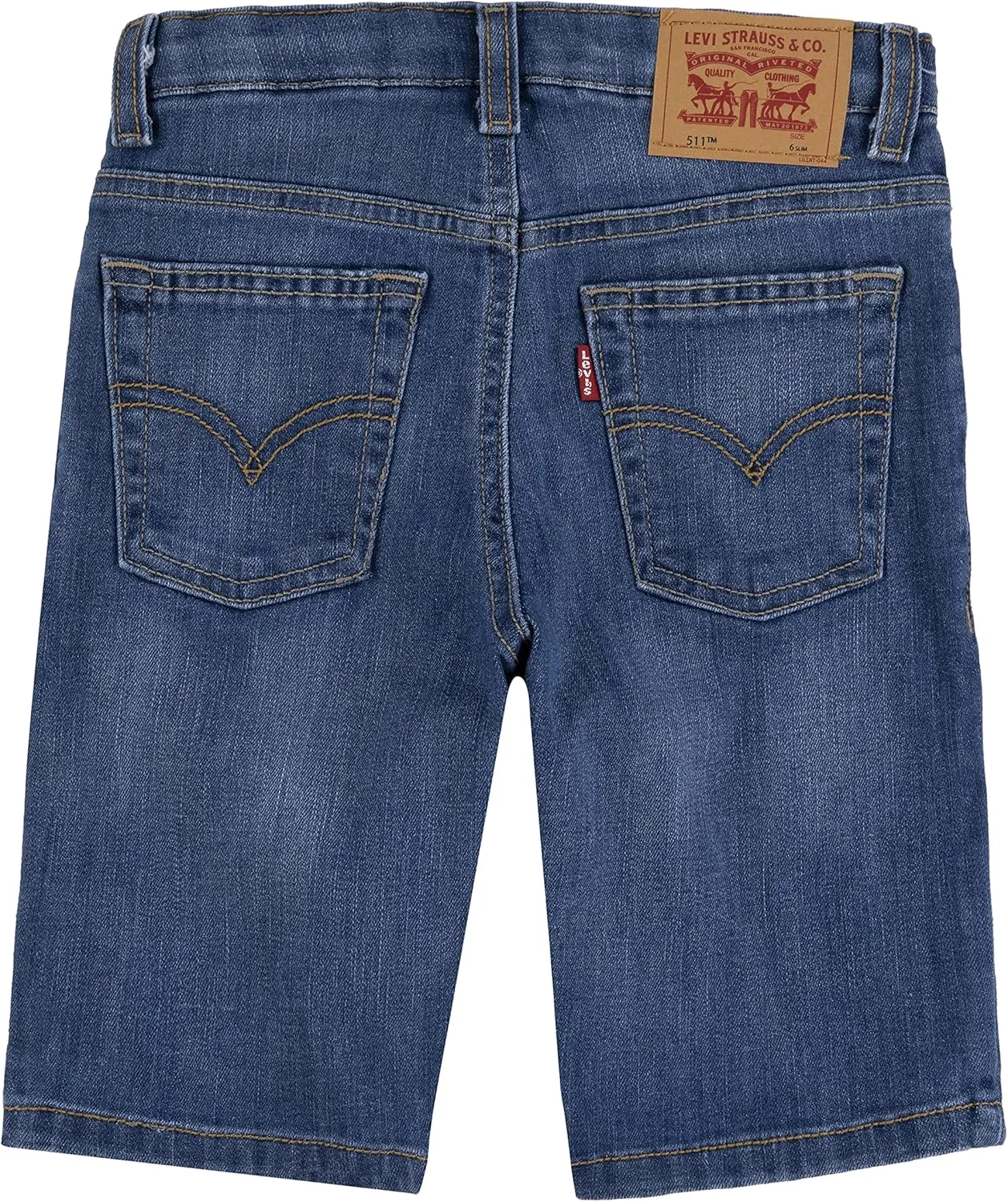 Levi's Boys' 511 Slim Fit Denim Shorts