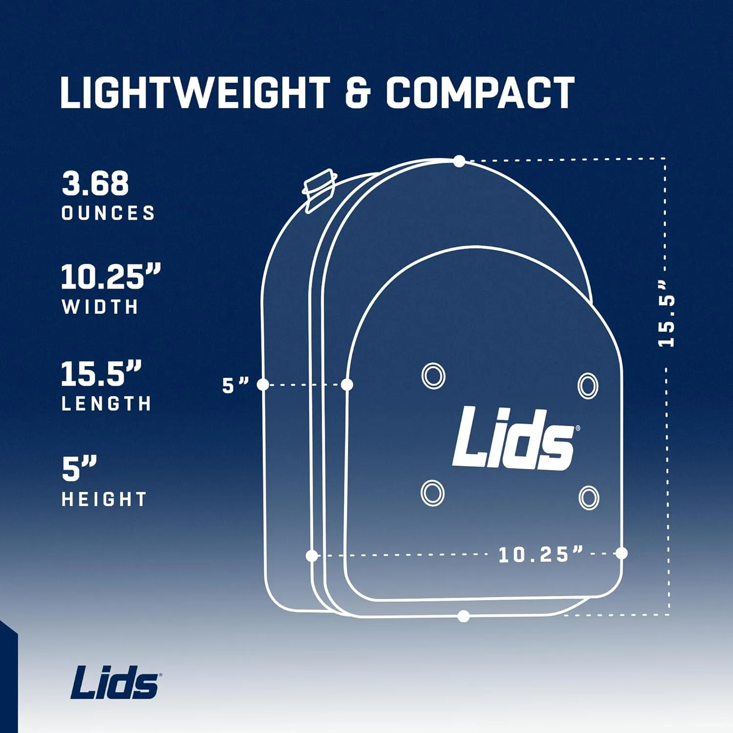 Lids Hat Travel Case – Baseball Cap Carrier for 6 Hats, Durable Black Exterior with Pink Interior, Storage with Handle & Adjustable Shoulder Strap, Hard Hat Organizer for Travel & Closet