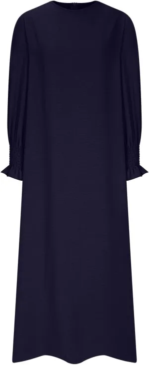 Lmdudan Womens Muslim Prayer Dress Long Sleeve Kaftan Islamic Robe Solid Abayas Eid Prayer Clothes Middle East Arabian Robes