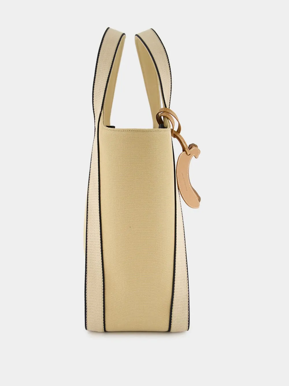 Logo Bananatex® Canvas Beige Tote Bag