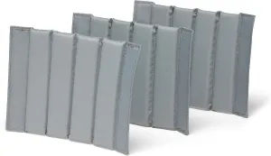 Lowepro Universal Dividers Kit Small with Recycled Fabrics, Dividers for Camera Bags for Reflex and Mirrorless (3 Pieces kit)
