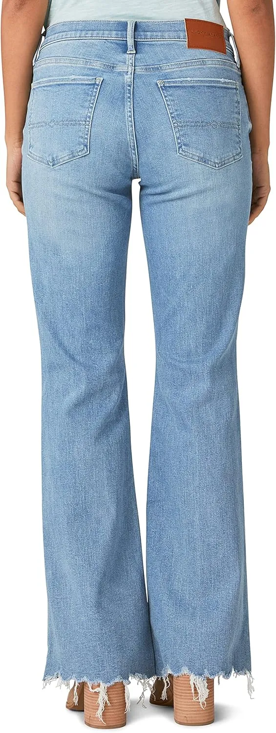 Lucky Brand Women's Mid Rise Sweet Flare Jean