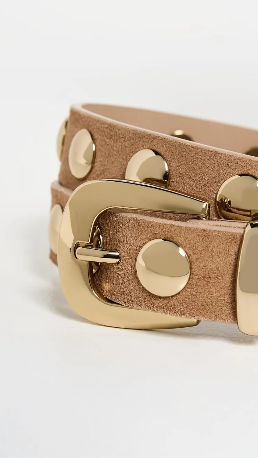 Madewell Women's Chunky Metal Leather Belt