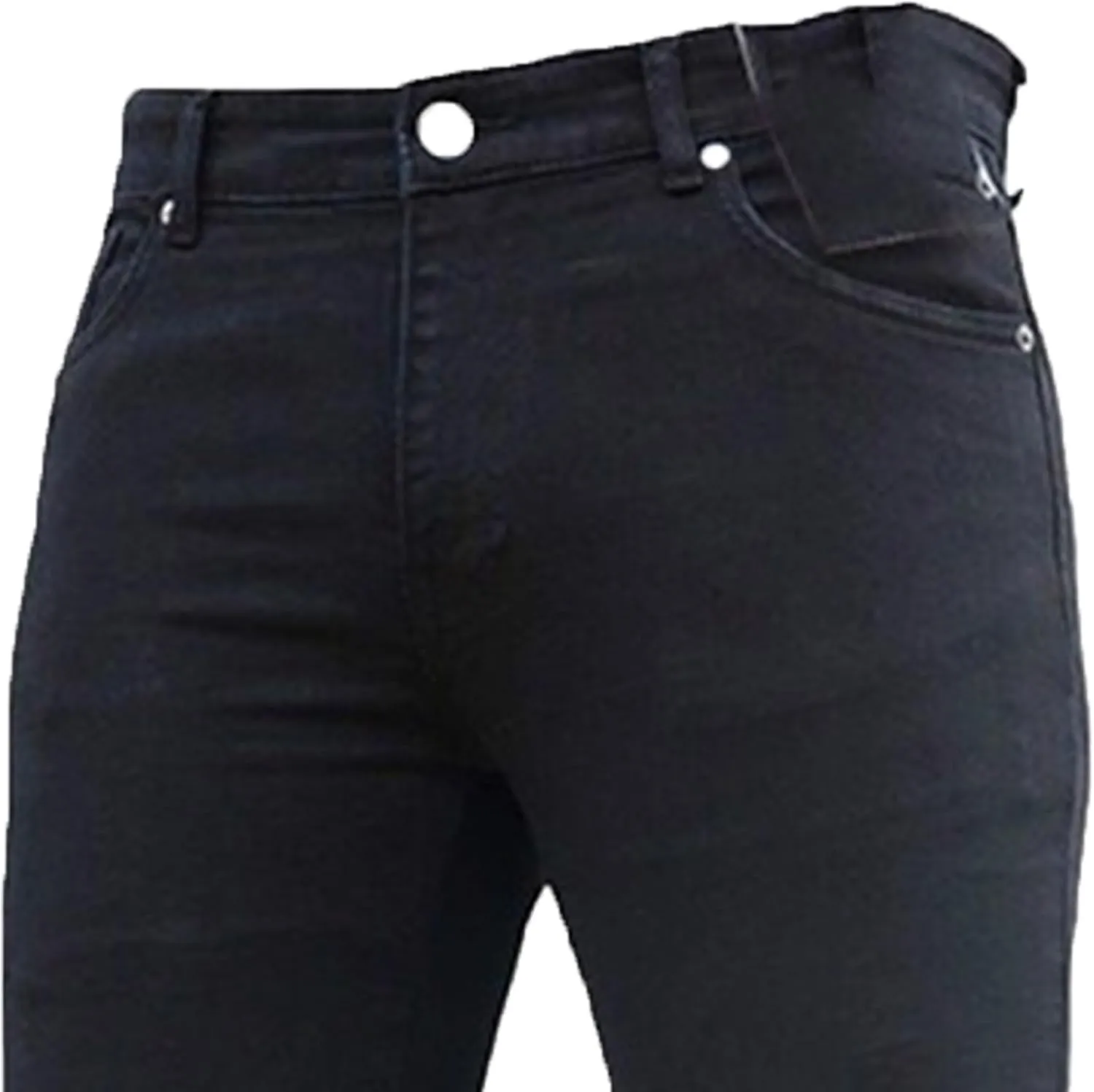 Maiyifu-GJ Men's Distressed Moto Biker Jeans Ripped Punk Gothic Zipper Denim Pants Hip hop Tapered Leg Slim Fit Jean
