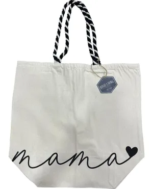 Mama Canvas Tote Bag