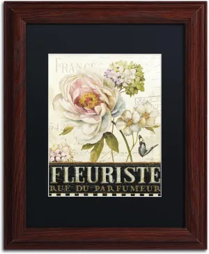 Marche de Fleurs VI Wall Decor by Lisa Audit, 11" x 14", Wood Frame, Black Matte