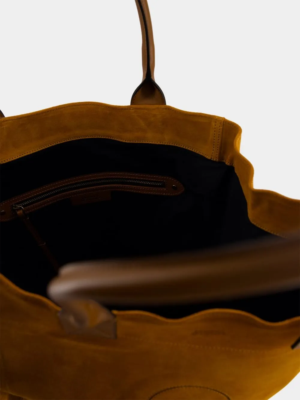 Medium Yenky Logo-Embroidered Tote Bag
