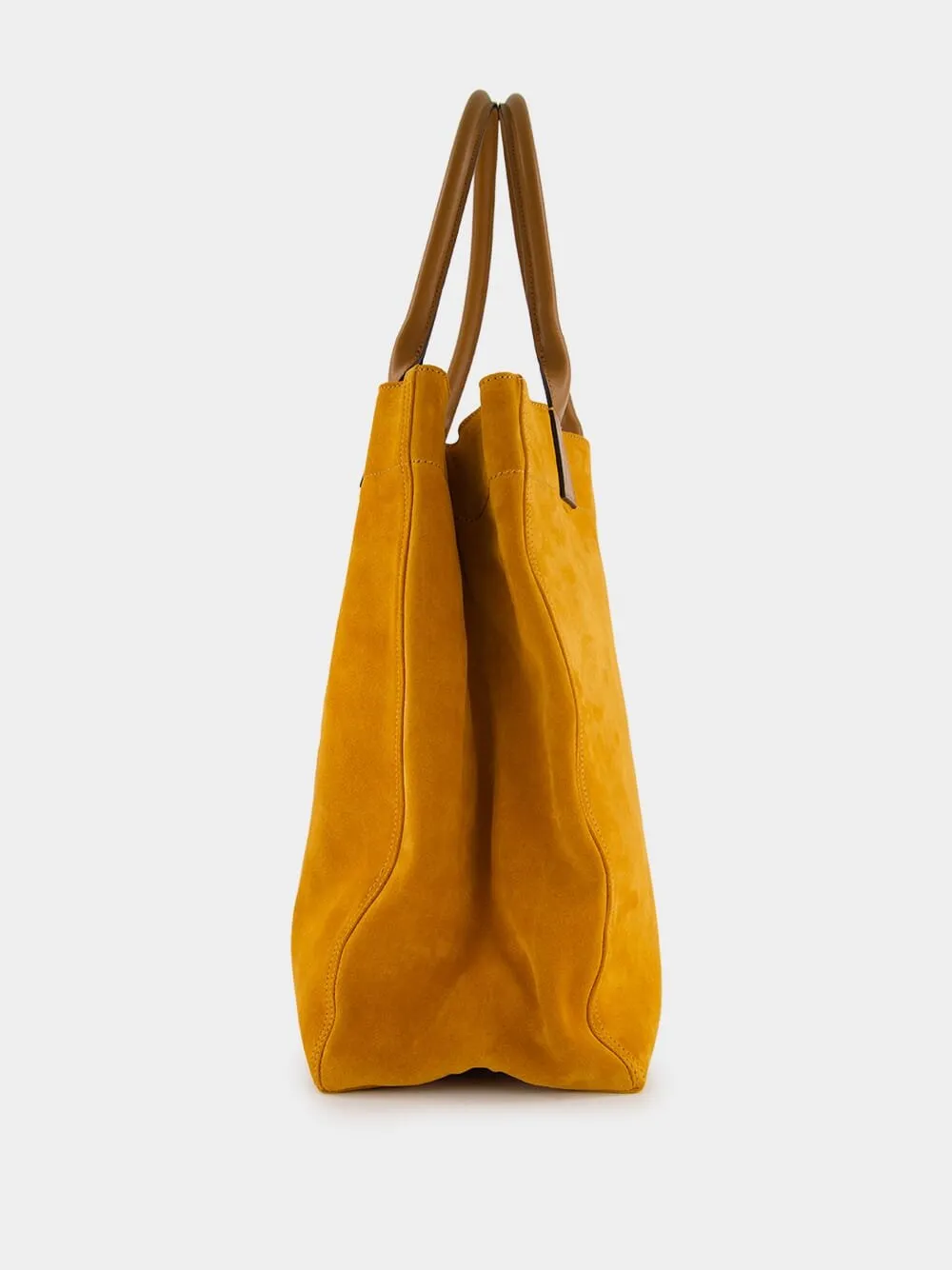 Medium Yenky Logo-Embroidered Tote Bag