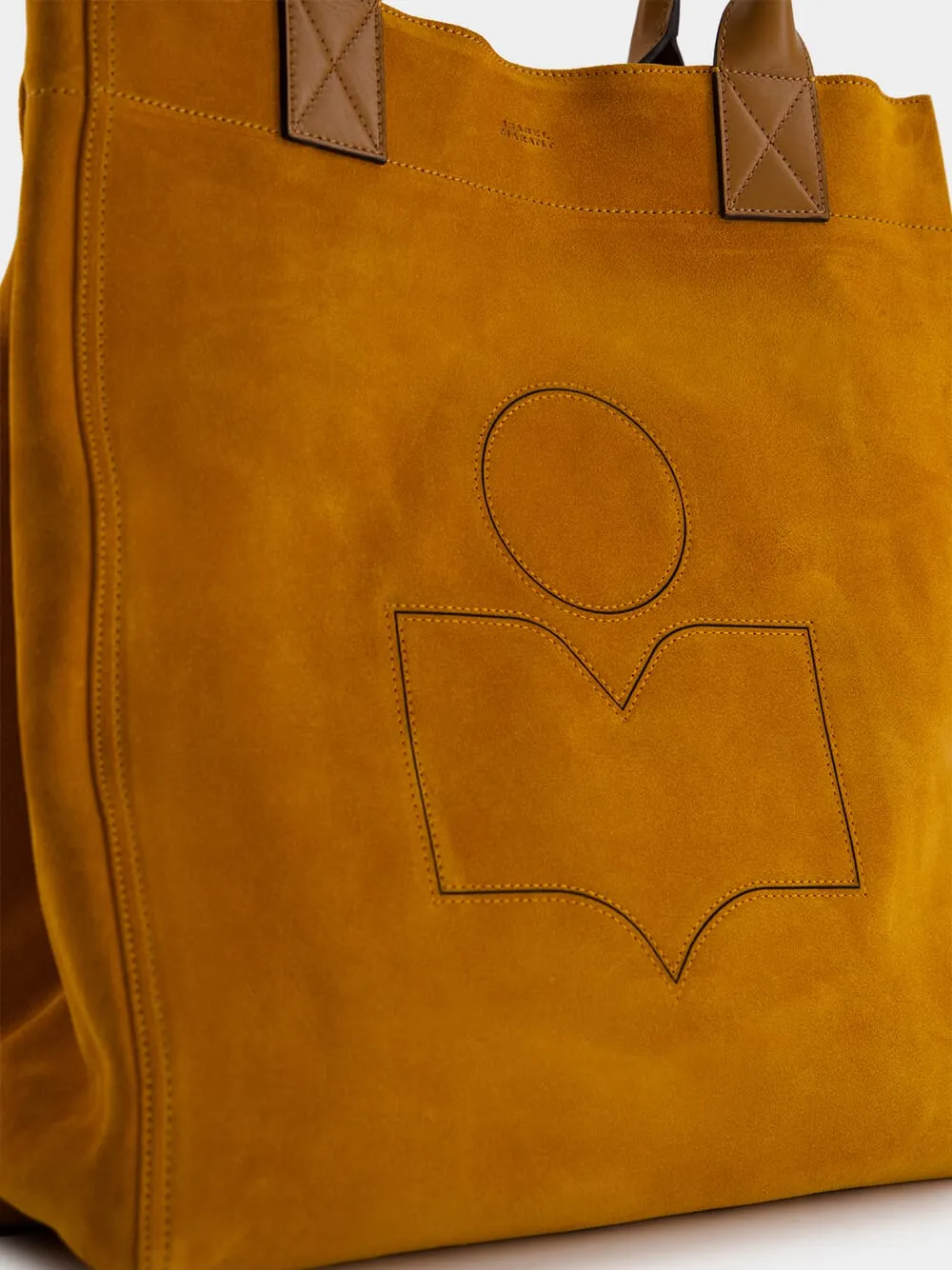 Medium Yenky Logo-Embroidered Tote Bag
