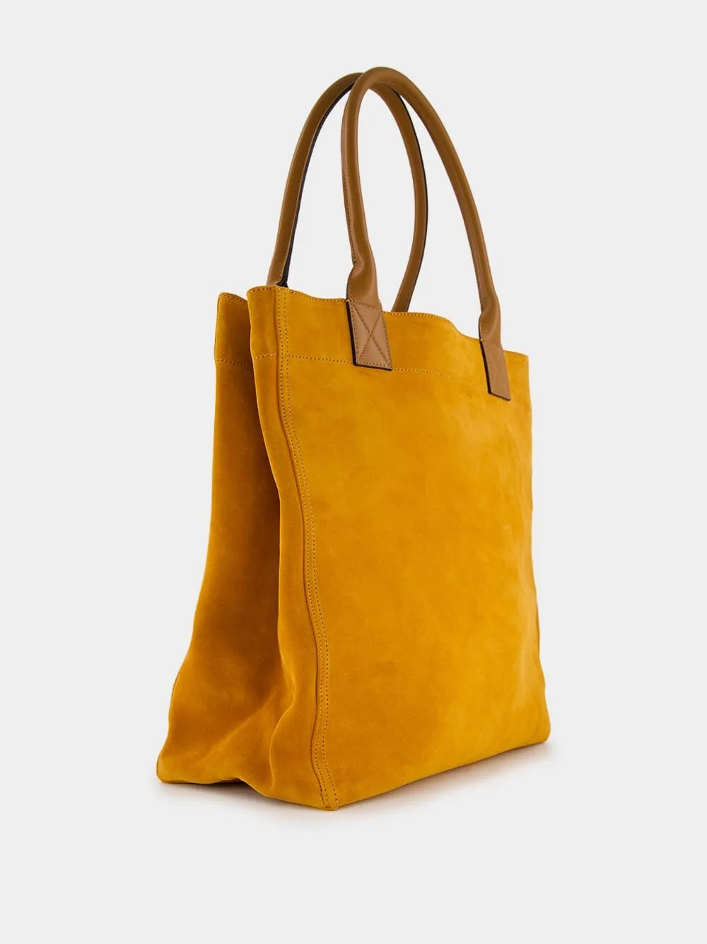 Medium Yenky Logo-Embroidered Tote Bag