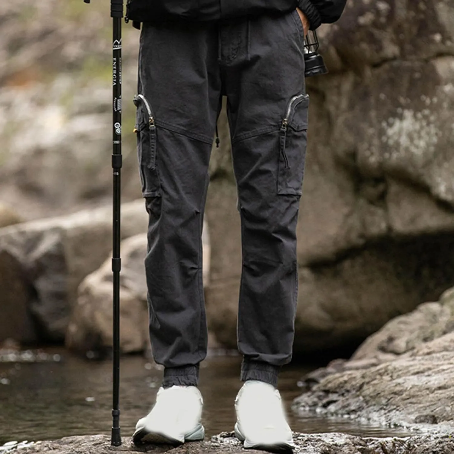 Men's Cargo Pants Slim Fit Rugged Flex Relaxed Fit Canvas Cargo Work Pant Multi-Pocket Cargo Pants Trousers 2025