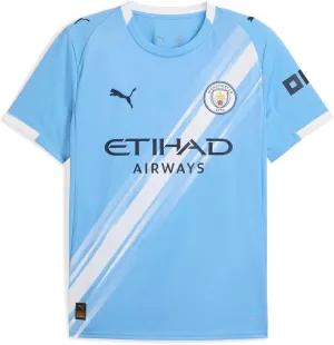 Men’s Manchester City FC 2025/26 Replica Home Soccer Jersey - Team Light Blue
