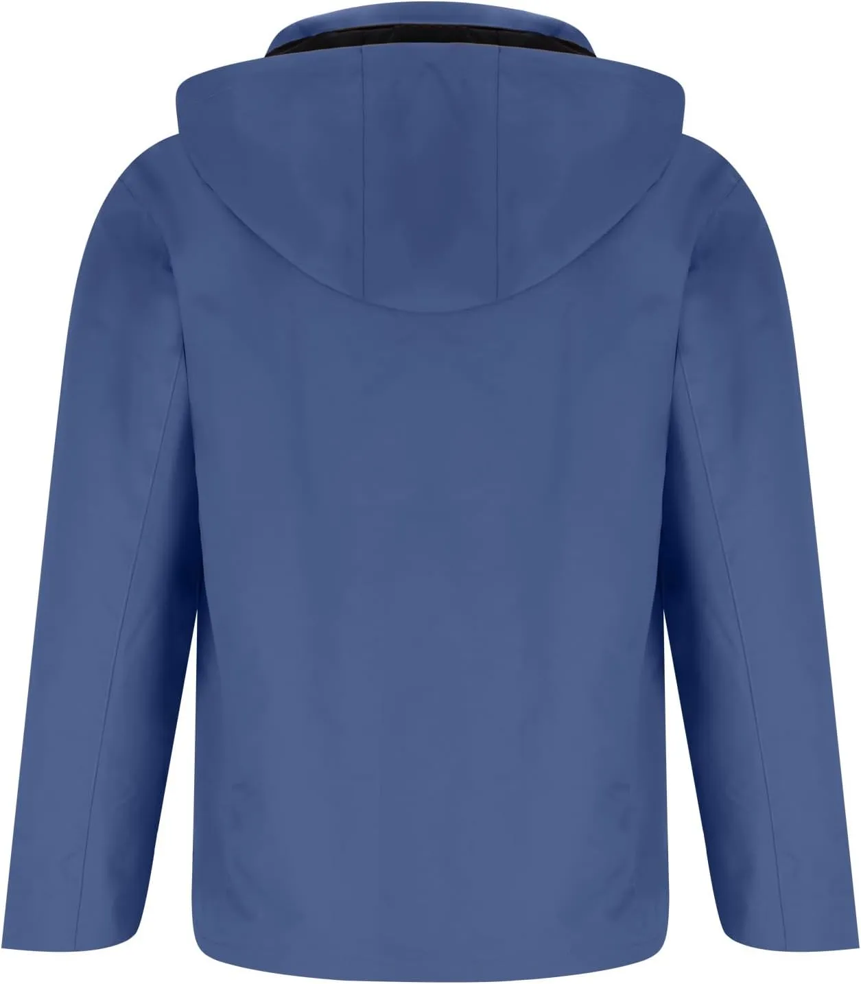 Men's Softshell Military Jacket Fleece Lined Water Repellent Outdoor Reflective Coat with Removable Hood