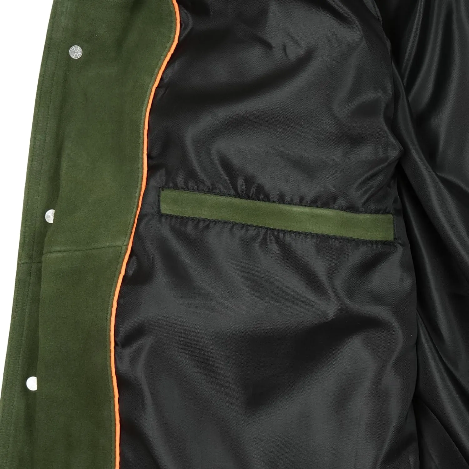 Men's Suede Leather Jacket | Genuine Suede Leather Trucker Jacket Shirt Collar Slim Fit Denim Style