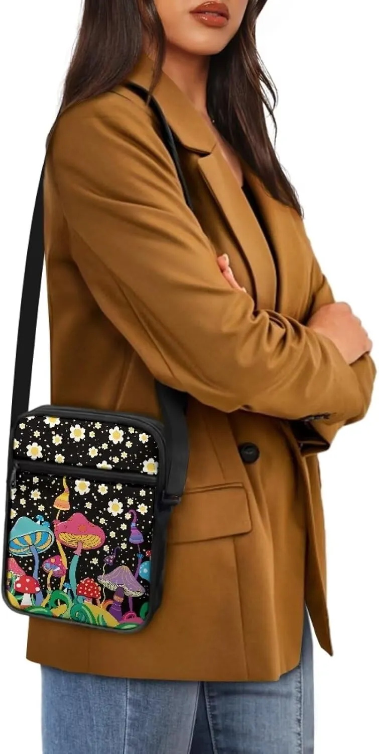 Messenger Bag for Women Crossbody Cell Phone Purse Small Shoulder Pouch for Outdoor