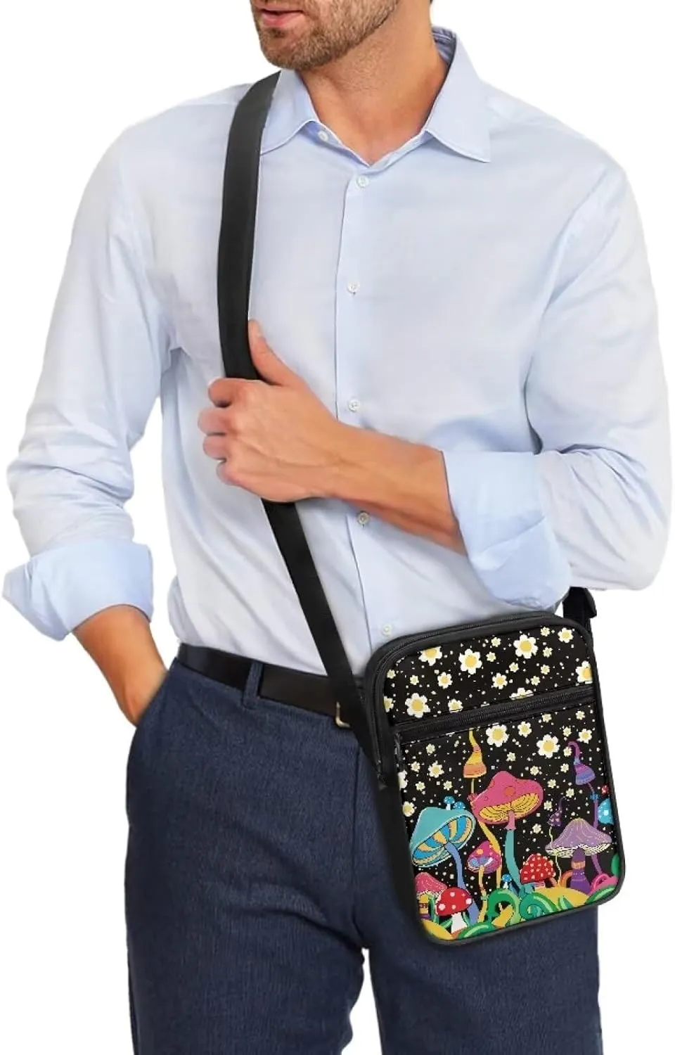 Messenger Bag for Women Crossbody Cell Phone Purse Small Shoulder Pouch for Outdoor