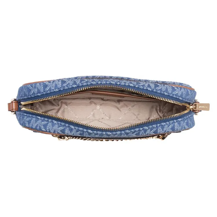 M.I.C.H.A.E.L  K.O.R.S  Jet Set Crossbody Bag with Zip/Chain