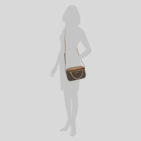 M.I.C.H.A.E.L K.O.R.S. Jet Set Saffiano Leather Crossbody Bag
