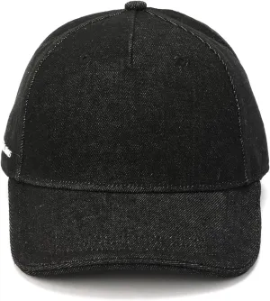 Michael Kors Women's Distressed Denim Baseball Cap, Stylish Hat & Fashion Accessory