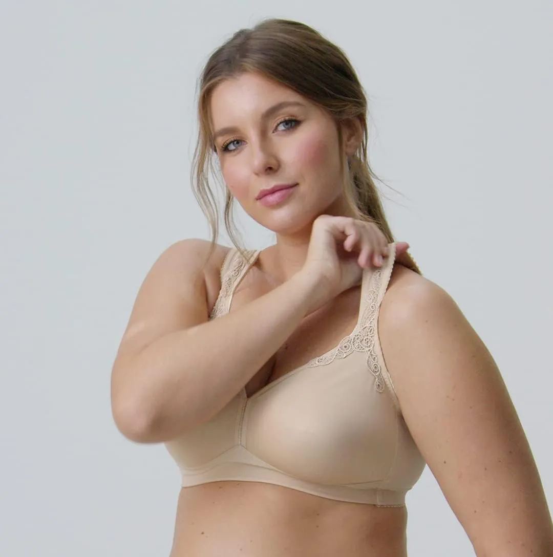 Miss Mary of Sweden Smoothly Womens Non-Wired Minimizer T-Shirt Bra