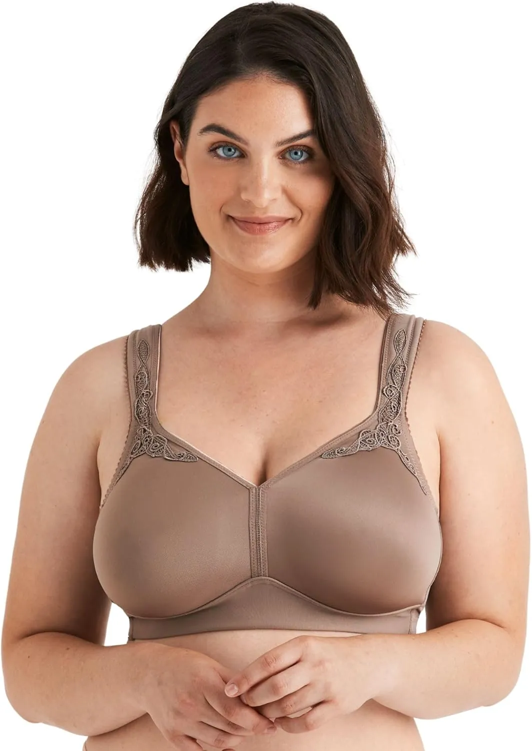 Miss Mary of Sweden Smoothly Womens Non-Wired Minimizer T-Shirt Bra