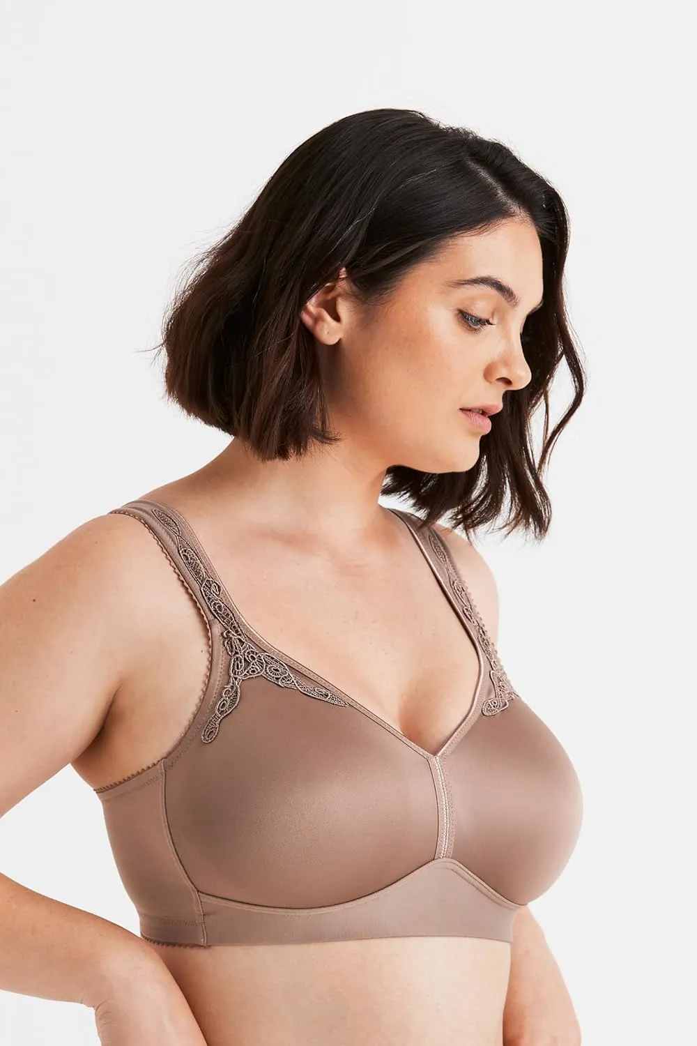 Miss Mary of Sweden Smoothly Womens Non-Wired Minimizer T-Shirt Bra