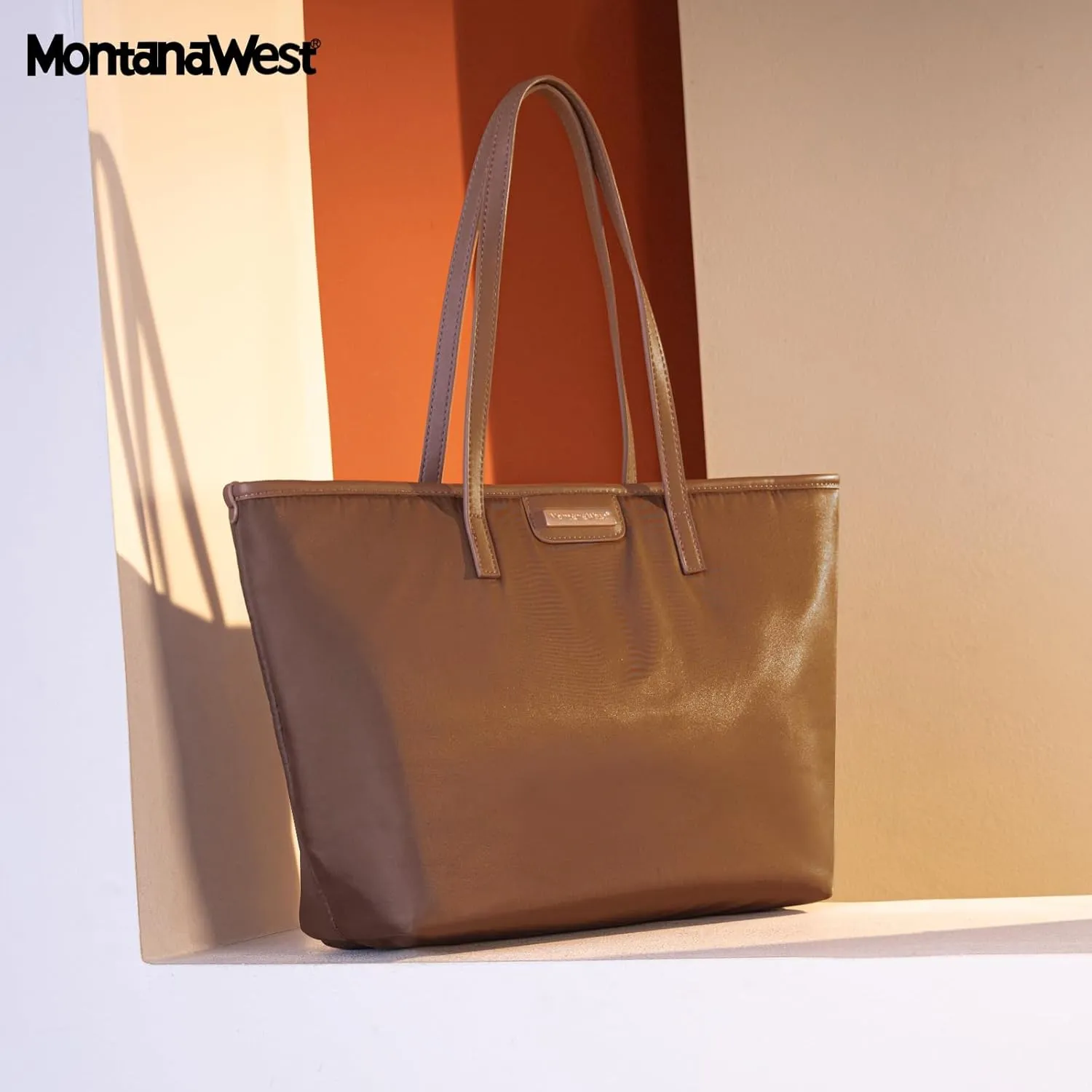 Montana West Nylon Tote Handbags Waterproof Shoulder Purse for Women