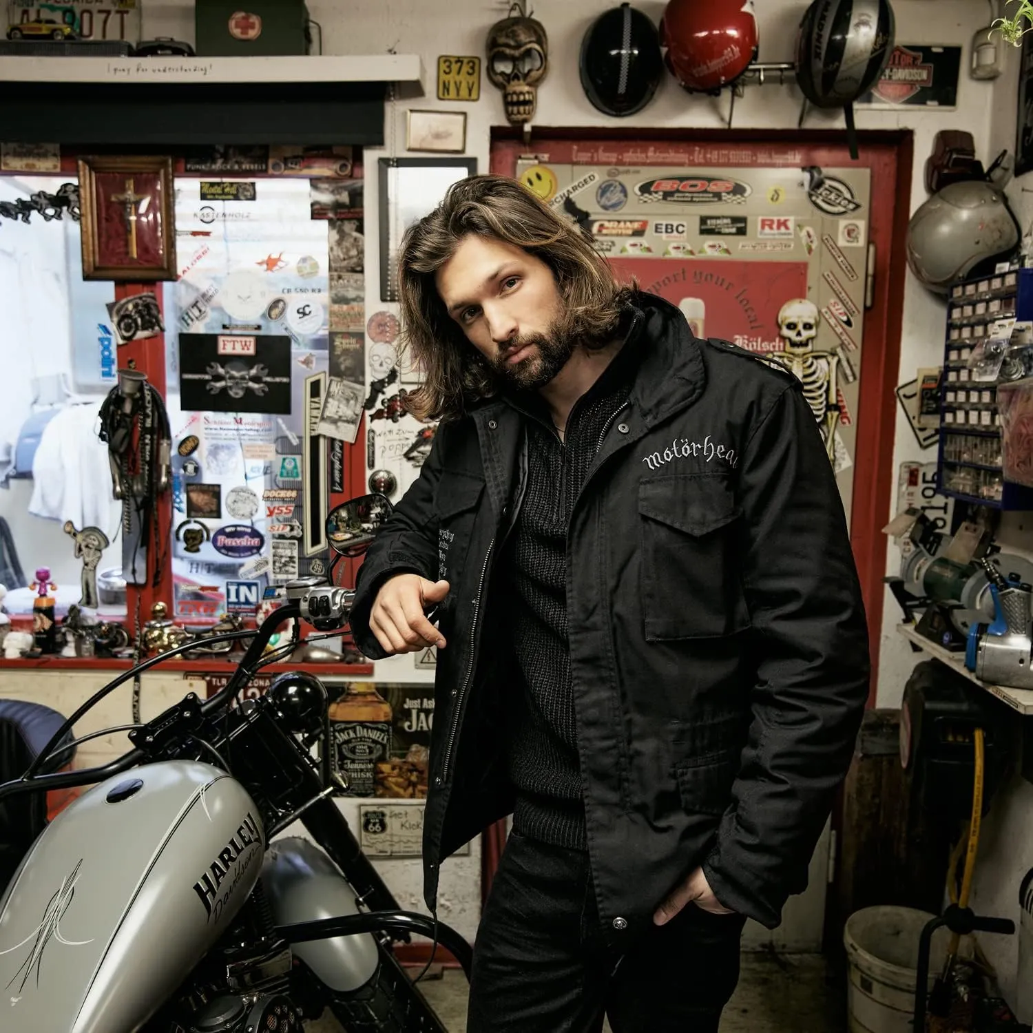 Motörhead M65 Jacket Black
