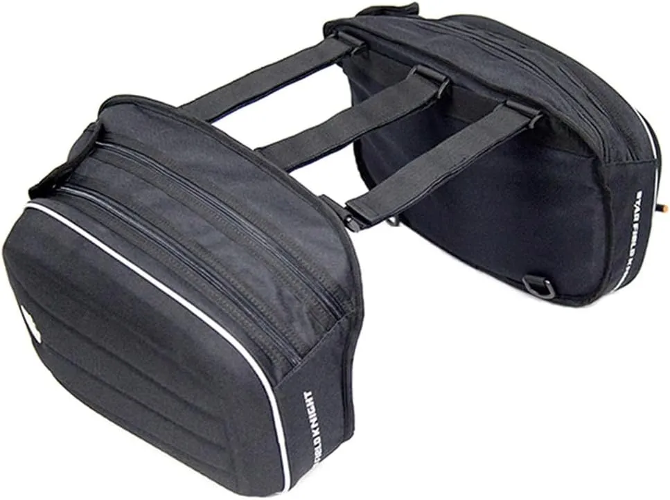 Multi-Purpose Waterproof Climbing Bag Travel Bag Motorcycle Sissy Bar Bag Moto Luggage Rack Bag Universal Motocross Touring Duffle Bag (B)