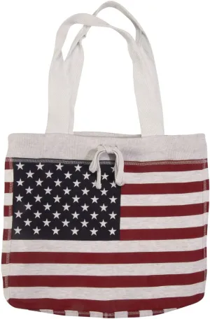 MV Sport Pro-Weave Large Everyday Fleece Travel Tote Bag with draw cords - One Size