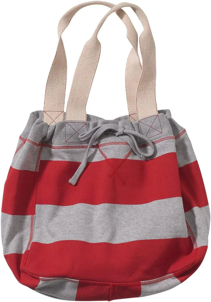 MV Sport Pro-Weave Large Everyday Fleece Travel Tote Bag with draw cords - One Size