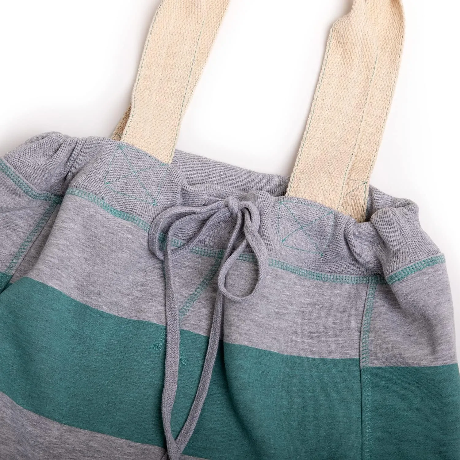 MV Sport Pro-Weave Large Everyday Fleece Travel Tote Bag with draw cords - One Size
