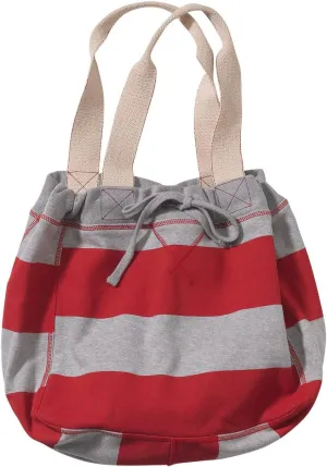 MV Sport Pro-Weave Large Everyday Fleece Travel Tote Bag with draw cords - One Size