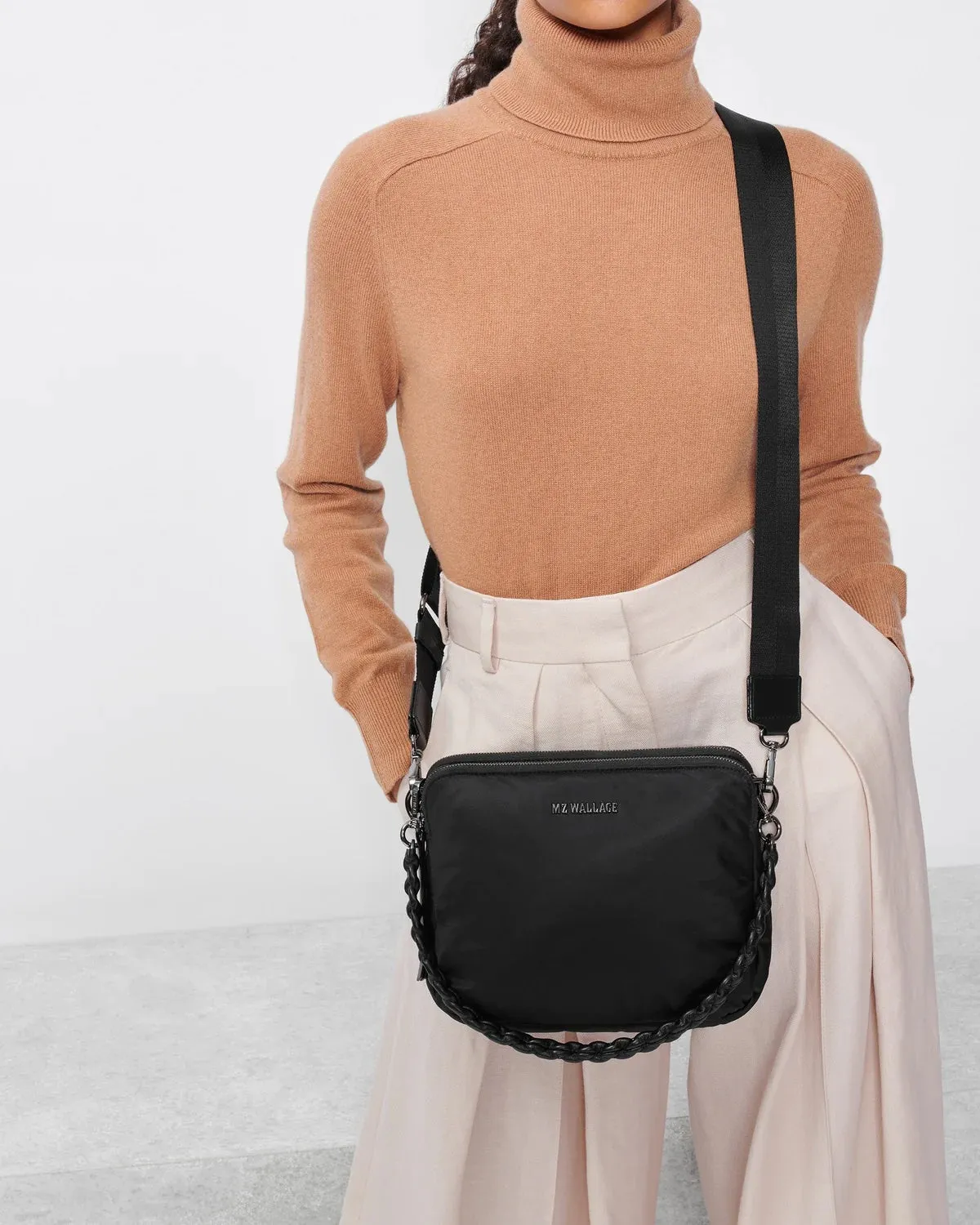 MZ WALLACE BOWERY MEDIUM CROSSBODY BAG